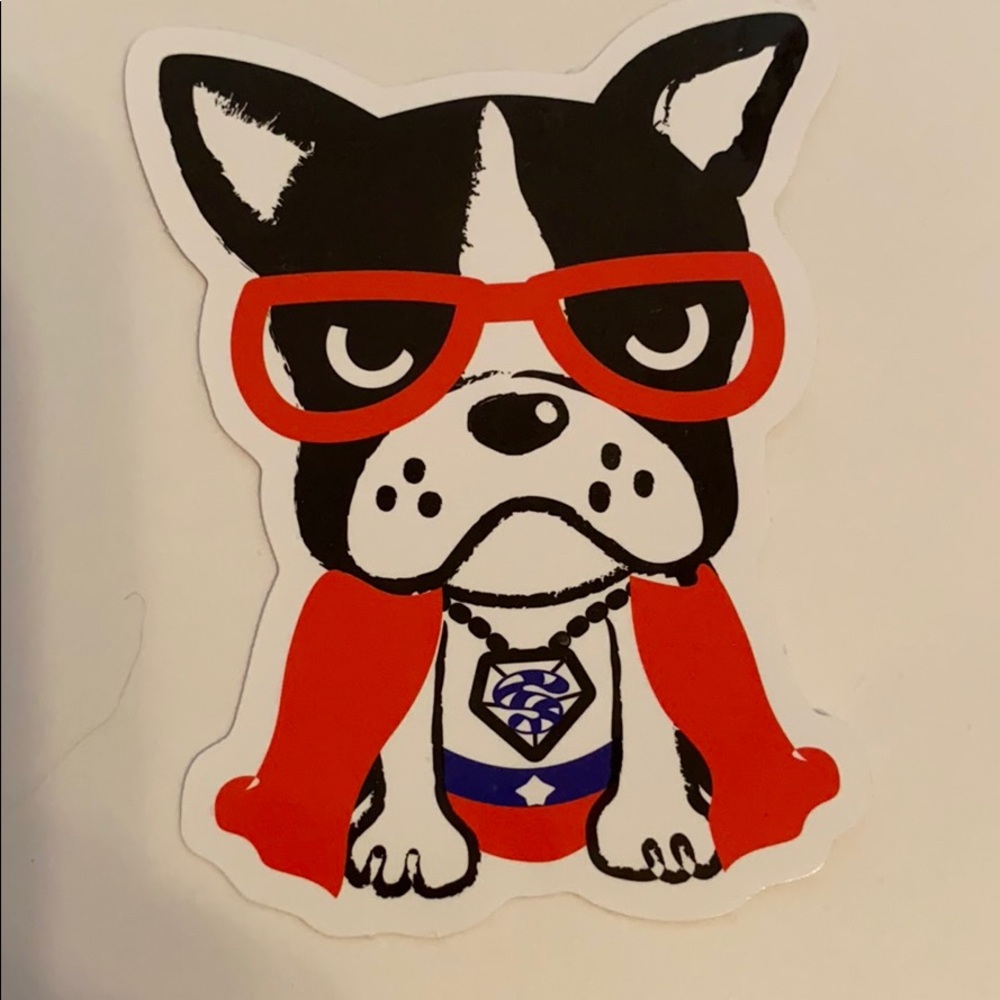 Dog sticker